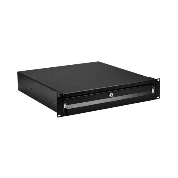 4049759283582 - 19 2HE Tastatur- Dokumentenschublade -- abschließbar RAL9005