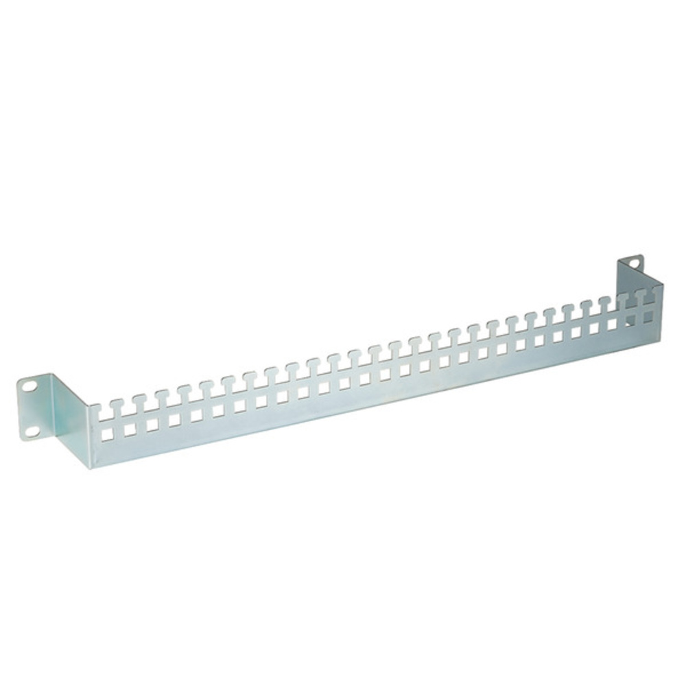 Kabelmanagement 19" 1HE Kabelabfangschiene, - 1 VPE = 20 Stï¿½ck