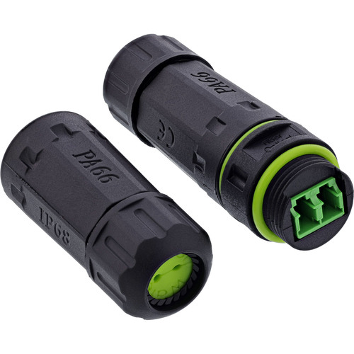 4043718346691 - LWL-Kupplung LC IP68 2x2 LC Buchse Outdoor M20