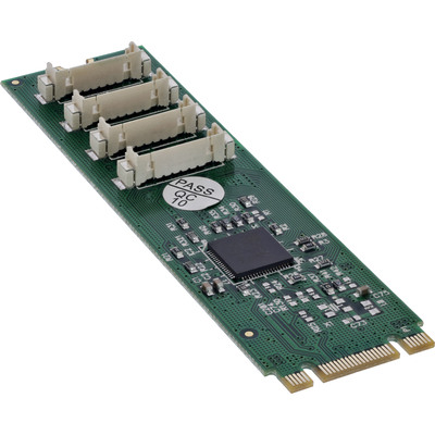 4043718341610 - Schnittstellenkarte M2 zu 4x seriell 9pol Stecker 4043718341610 - Schnittstellenkarte M2 zu 4x seriell 9pol Stecker