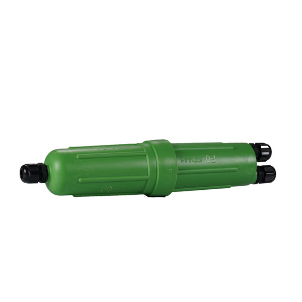 Glasfaser Verteiler Glasfasermuffe zum Abzweigen 1xM16 2xM16, max. 24 Fasern Schrumpfversion - 1 VPE = 10 Stï¿½ck