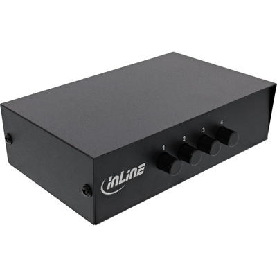 4043718303830 - AV Umschalter manuell 4-port 3x Cinch IN OUT