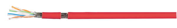 4049759328436 - Patchkabel Cat7 PiMF UC900MHz FLEX SS26 4P  -- Dca rot