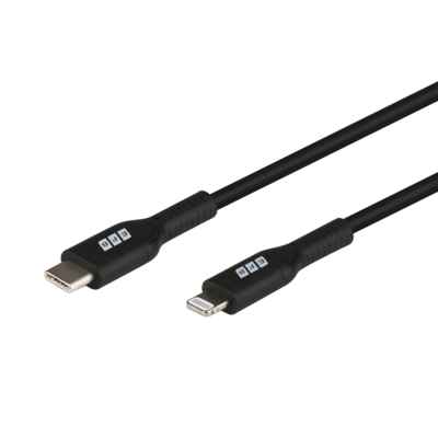 4049759271718 - EFB-Elektronik - Lightning-Kabel - USB-C männlich zu Lightning männlich - 2 m - Schwarz - USB-Stromversorgung (3A 87 W) 4049759271718 - EFB-Elektronik - Lightning-Kabel - USB-C männlich zu Lightning männlich - 2 m - Schwarz - USB-Stromversorgung (3A 87 W)