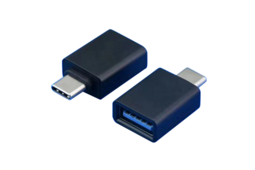 USB USB3.0 C/M - A/F Adapter,ABS PLUG, - 1 VPE = 250 St�ck