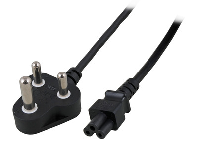 4032528012742 - Netzleitung Südafrika - C5 180° -- schwarz 18m 3 x 075 mm² 4032528012742 - Netzleitung Südafrika - C5 180° -- schwarz 18m 3 x 075 mm²