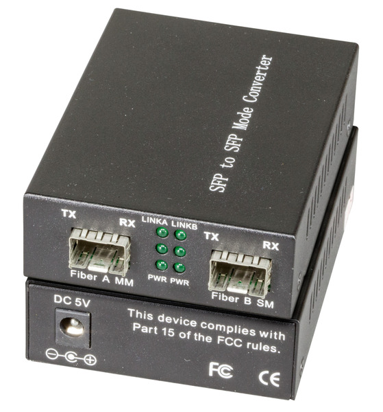 Media Konverter 2 x SFP Gigabit Ports --
