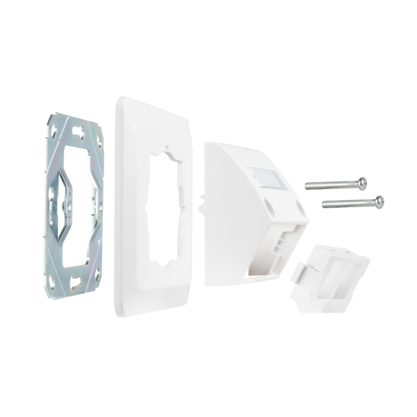 Multifunktions-Rahmenset mit 1-und, 2-Port Adapter Keystone Format(HDMI,USB