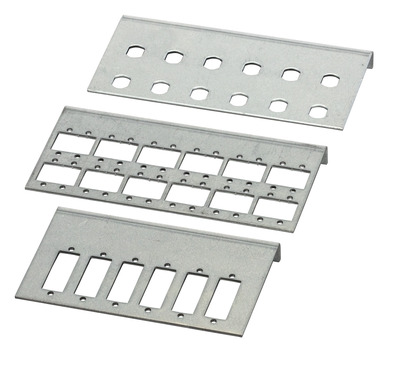 4049759214616 - Set Verteilerplatten für Kupplungen 6x -- SC-Duplex 12x ST 24x LC-Duplex 4049759214616 - Set Verteilerplatten für Kupplungen 6x -- SC-Duplex 12x ST 24x LC-Duplex