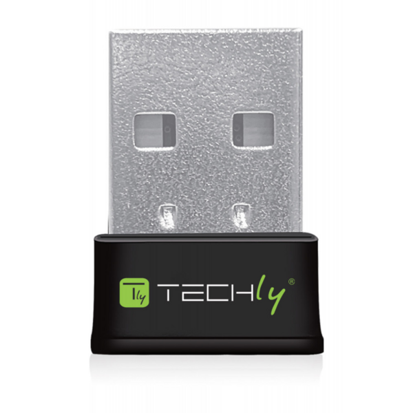 Mini WiFi USB Adapter Dual Band MU-MIMO, 2dBi 600Mbps schwarz