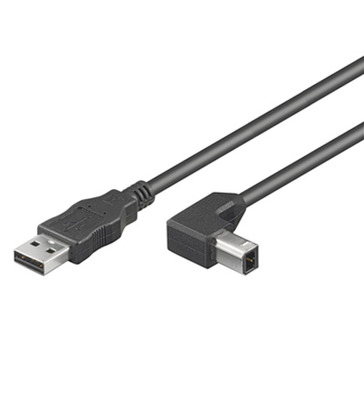 8057685307568 - TECHly - USB-Kabel - USB (M) zu USB Typ B (M) gewinkelt - USB 20 - 300 V - 2 cm 8057685307568 - TECHly - USB-Kabel - USB (M) zu USB Typ B (M) gewinkelt - USB 20 - 300 V - 2 cm