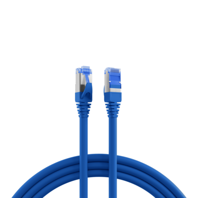 4049759188399 - INFRALAN© RJ45 Patchkabel S FTP Cat6A -- TPE superflex 15m blau 4049759188399 - INFRALAN© RJ45 Patchkabel S FTP Cat6A -- TPE superflex 15m blau