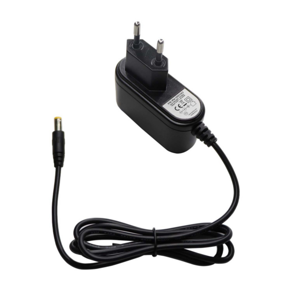 Stabilisiertes Steckernetzteil 12V 1500mA, Hohlstecker 5.5x2.5mm noir