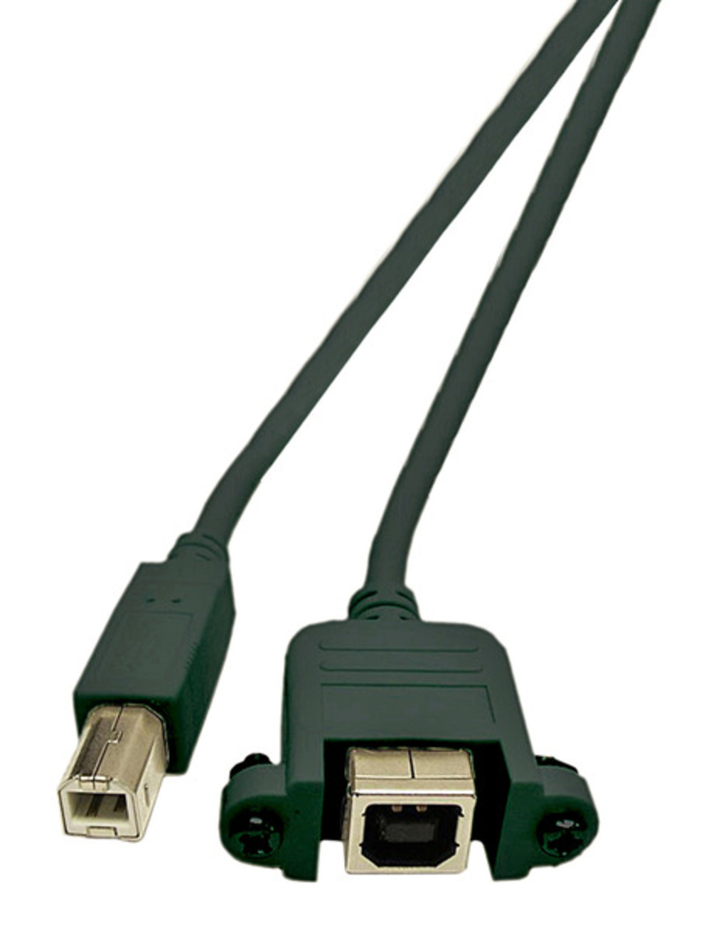 USB USB2.0 Verlängerungskabel B-B, St.-Einbaubuchse, 3,0m, schwarz, Classic - 1 VPE = 150 St�ck
