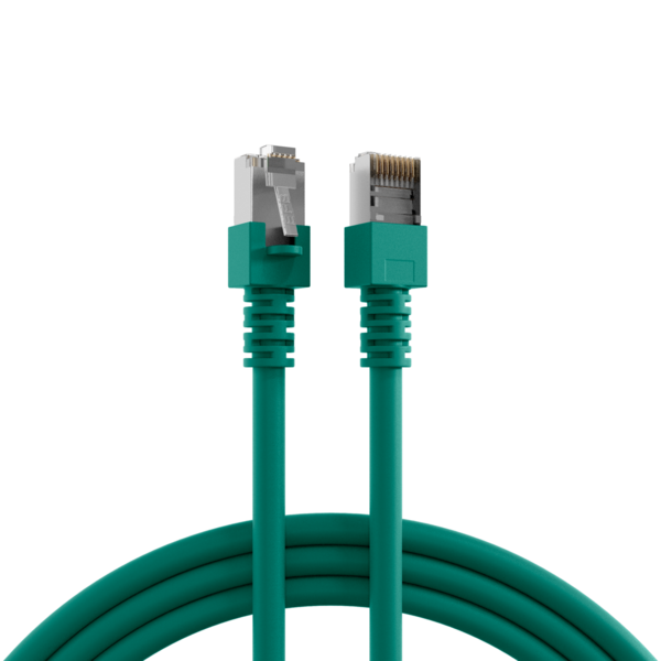 4049759030704 - RJ45 Patchkabel Cat5e SF UTP PVC -- CCA grün 20m