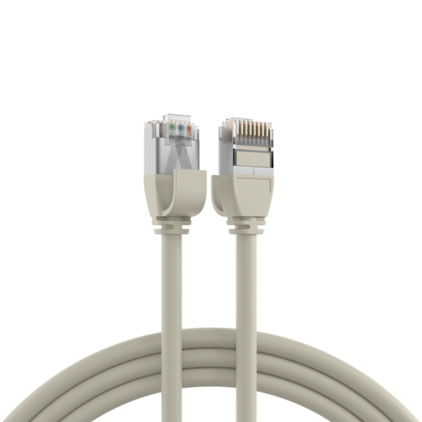 EFB K5547GR.015 - Patchkabel U/FTP, Cat.6a, Ultraflex, 0,15 m, grau