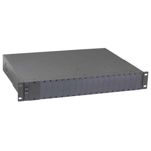 1,5HE 19` Rack Chassis fr MCT Konverter, 18 Slots, Unmanaged, inkl. 2x Netzteil 1,5HE 19` Rack Chassis fr MCT Konverter, 18 Slots, Unmanaged, inkl. 2x Netzteil