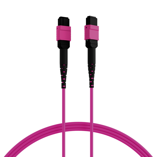 4049759237233 - MTP®(F)-MTP®(F) Patchkabel OM4 36 Fasern -- Typ A LSZH erika-violett 20m
