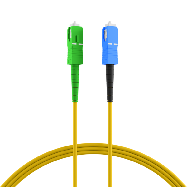 4049759045951 - Simplex LWL Patchkabel SC-SC APC G657A2 -- 1m 30mm Gelb 9 125µmm