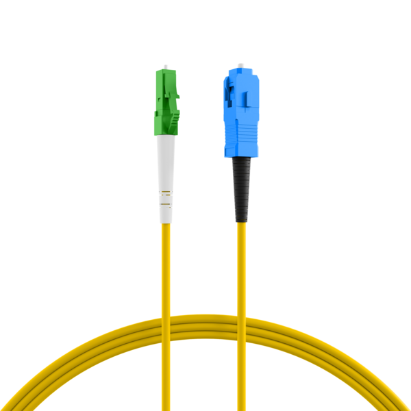 4049759216795 - Simplex Patchkabel LC APC-SC OS2 G657A2 -- 5m LSZH 3mm gelb