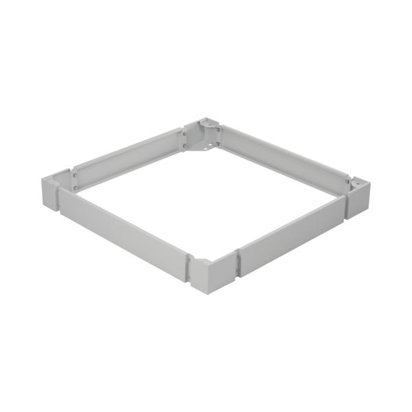 4049759321765 - PEL Sockel für 600x600mm  -- H=100mm voll RAL7035