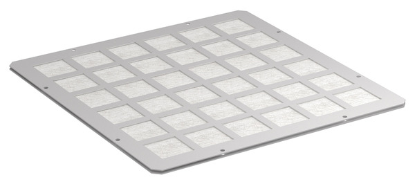 4049759219192 - Modul mit Filtermatte Öffnung A -- RAL9005 für PRO