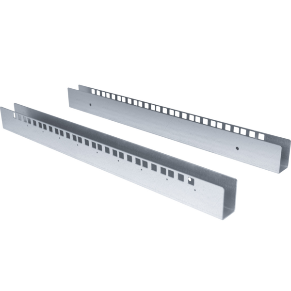 Rückseitige 19" Montageschienen 9HE für X-Rack, Set 2 Stück
