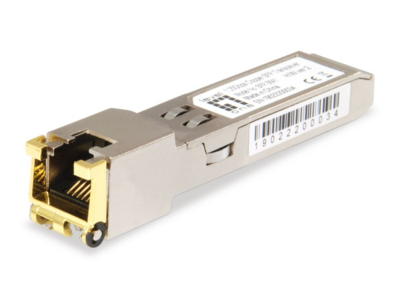 1.25 Gbps Copper SFP Transceiver 100m RJ45 --