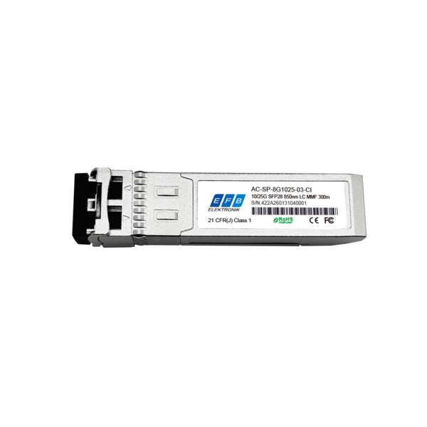 10/25G SFP28 CSR 850nm Duplex LC MMF, 300m kompatibel mit Cisco