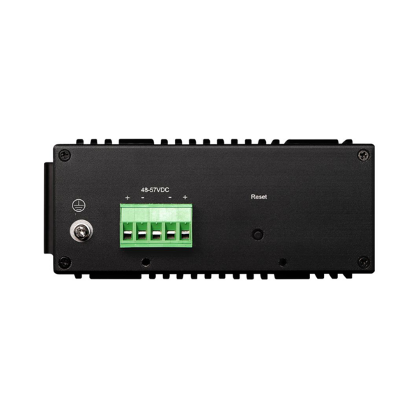 10-Port L2 Managed GigabitPoE Industrieswitch -- 802.3at/af/bt Hutschiene -40°C-75°C