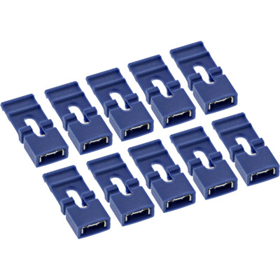 10er Pack InLine Jumper (Kurzschlußbrücken) mit Lasche, 2mm 10er Pack InLine Jumper (Kurzschlußbrücken) mit Lasche, 2mm