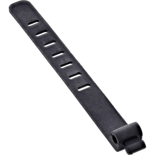 10er Pack InLine® Kabelbinder Silikon, wiederverschließbar, 97x10mm, schwarz