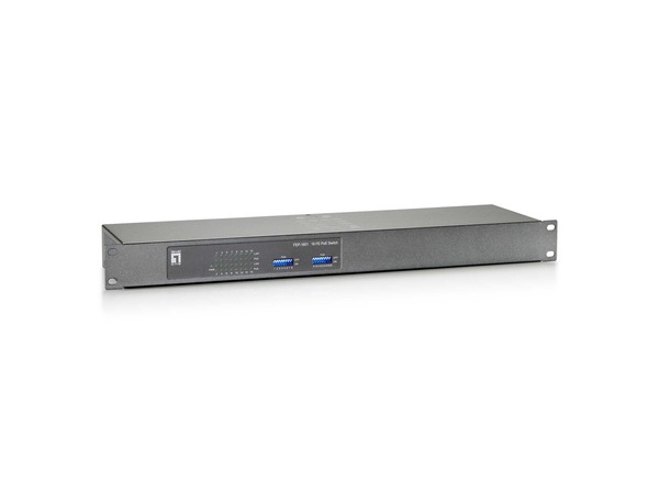 16-Port Fast Ethernet PoE+ Switch (250W) LAN Switch