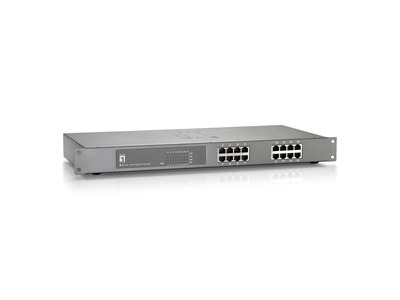 16-Port Gigabit PoE-Plus Switch 240W --