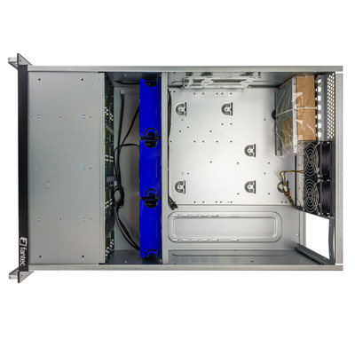 FANTEC SRC-4240X07-12G, 24x 4HE 19-Storagegehäuse ohne Netzteil, 680mm tief (Produktbild 6)