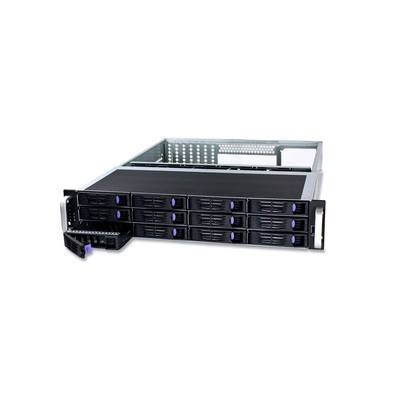 FANTEC SRC-2012X07, 2HE 19-Storagegehäuse ohne Netzteil, 550mm tief (Produktbild 2)