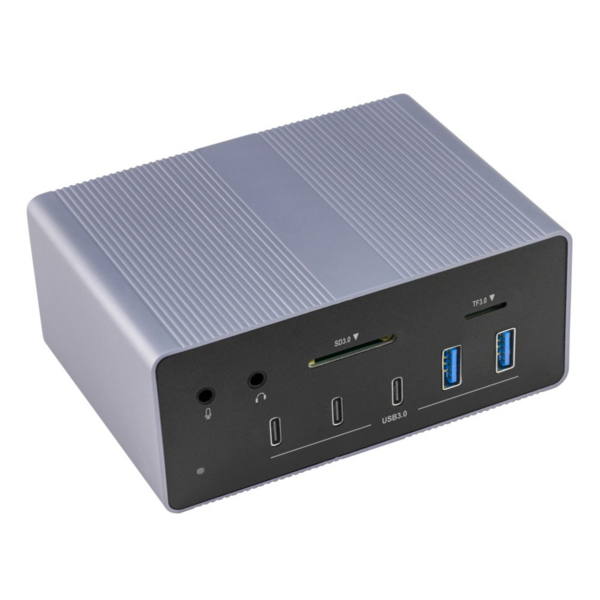 19 in 1 USB-C? 8K HDMI Docking Station , 4 Video Ausgänge (3xHDMI 1xDP) USB