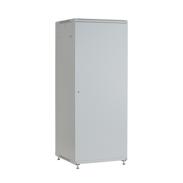 19 Netzwerkschrank PEL 42HE 800x1000 RAL7035 -- Front Glas 1-tlg., Rück Stahl 1-tlg. 1 x SH