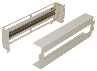 19 Zoll 3HE Energieverteilungs-/Schutzschaltergehäuse, für 22 x 17,5 mm Module, RAL9005 19 Zoll 3HE Energieverteilungs-/Schutzschaltergehäuse, für 22 x 17,5 mm Module, RAL9005