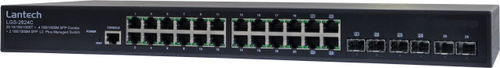 20-Port 10/100/1000T + 4x RJ45 /SFP Gigabit SNMP + 2GE SFP L2 20-Port 10/100/1000T + 4x RJ45 /SFP Gigabit SNMP + 2GE SFP L2