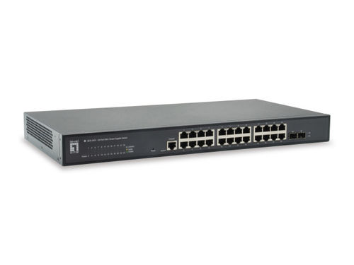 24 GE Ports mit 4 gemeinsam,benutzten SFP-Slots 24 GE Ports mit 4 gemeinsam,benutzten SFP-Slots