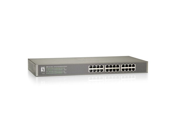 24-Port Fast Ethernet Switch --