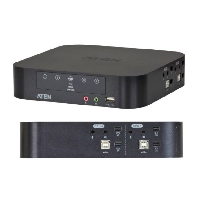 2Port KVM USB Mini DisplayPort- Audio-USB 2.0 Hub 2Port KVM USB Mini DisplayPort- Audio-USB 2.0 Hub