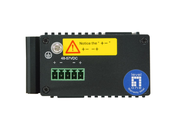 5-Port-Gigabit-Industrie-Switch, c802.3at/af PoE Hutschiene -40 °C bis 75 °C