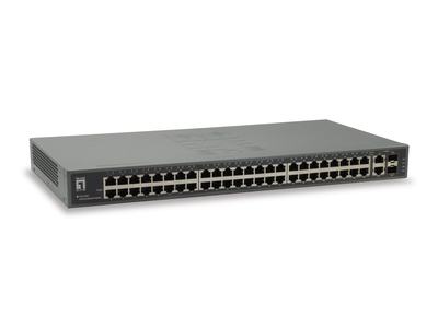 50-Port Fast Ethernet Switch + 2 GE SFP/RJ45 Combo Ports 50-Port Fast Ethernet Switch + 2 GE SFP/RJ45 Combo Ports