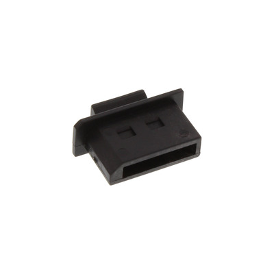 50er Pack InLine Staubschutz, für DisplayPort Buchse, schwarz