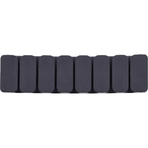 5er Pack InLine® Kabelclip, 7-fach, selbstklebend, schwarz