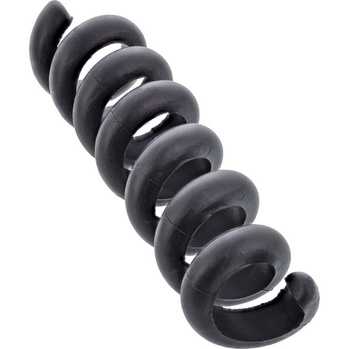 5er Pack InLine® Kabelspirale, Kabelmanager 1-fach, 65x30mm, schwarz