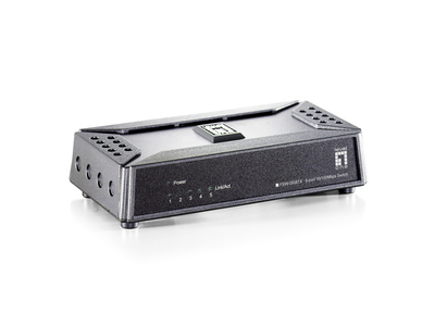 5Port 10/100Mbps Fast Ethernet Switch, ultracompact