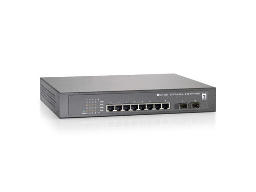 8 GE PoE-Plus + 2 GE SFP, Switch, 250W 8 GE PoE-Plus + 2 GE SFP, Switch, 250W